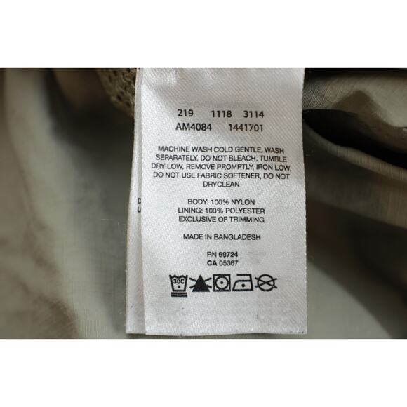 Columbia Shorts Mens 42 Beige Cargo 10" Inseam Nylon Light Weight - Picture 4 of 6